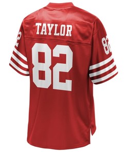 John Taylor San Francisco 49ers Nfl Pro Line Retired Player Jersey - Scarlet - Robokeg