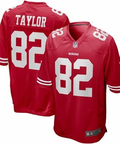 John Taylor San Francisco 49ers Nike Game Retired Player Jersey - Scarlet - Robokeg