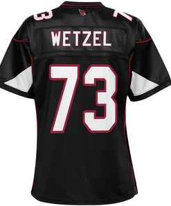 John Wetzel Arizona Cardinals Nfl Pro Line Womens Alternate Player Jersey - Black - Robokeg