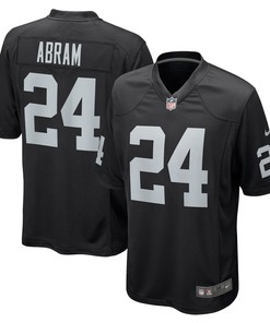 Johnathan Abram Las Vegas Raiders Player Game Jersey - Black Nfl - Robokeg