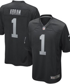 Johnathan Abram Oakland Raiders 2019 Nfl Draft First Round Pick Game Jersey Black 2019 - Robokeg