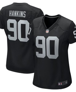 Johnathan Hankins Las Vegas Raiders Womens Game Jersey - Black Nfl - Robokeg