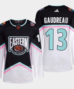 Johnny Gaudreau 13 Columbus Blue Jackets 2023 All-Star Game Jersey Black Equipment - Robokeg
