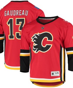 Johnny Gaudreau Calgary Flames 2020/21 Alternate Replica Player Jersey - Red Nhl - Robokeg