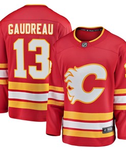 Johnny Gaudreau Calgary Flames Fanatics Branded Home 2020/21 Premier Breakaway Player Jersey - Red Nhl - Robokeg
