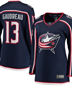 Johnny Gaudreau Columbus Blue Jackets Fanatics Branded Womens 2022 Breakaway Player Jersey - Navy Nhl - Robokeg