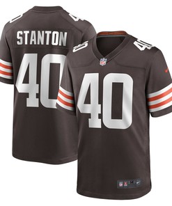 Johnny Stanton Cleveland Browns Game Jersey - Brown Nfl - Robokeg
