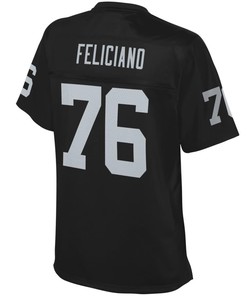 Jon Feliciano Oakland Raiders Nfl Pro Line Womens Player Jersey - Black - Robokeg