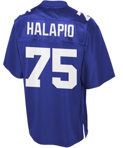 Jon Halapio New York Giants Nfl Pro Line Player Jersey - Royal - Robokeg