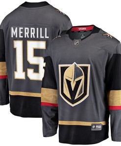 Jon Merrill Vegas Golden Knights Breakaway Player Jersey - Black - Robokeg