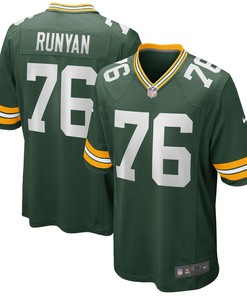 Jon Runyan Green Bay Packers Player Game Jersey - Green Nfl - Robokeg