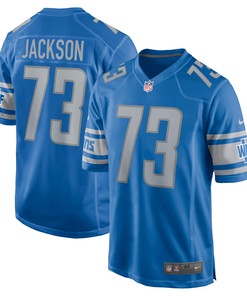 Jonah Jackson Detroit Lions Game Jersey - Blue Nfl - Robokeg