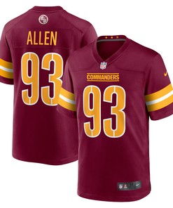 Jonathan Allen Washington Commanders Game Jersey - Burgundy Nfl - Robokeg