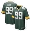 Jonathan Ford Green Bay Packers Game Player Jersey - Green Nfl - Robokeg