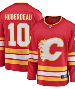 Jonathan Huberdeau Calgary Flames Fanatics Branded Home Breakaway Player Jersey - Red Nhl - Robokeg