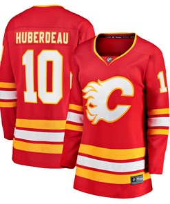 Jonathan Huberdeau Calgary Flames Fanatics Branded Womens Home Breakaway Player Jersey - Red Nhl - Robokeg
