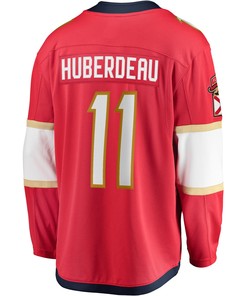 Jonathan Huberdeau Florida Panthers Home Premier Breakaway Player Jersey - Red Jersey - Robokeg