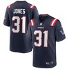 Jonathan Jones New England Patriots Game Jersey - Navy Nfl - Robokeg