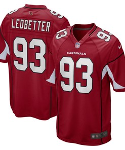 Jonathan Ledbetter Arizona Cardinals Game Jersey - Cardinal Nfl - Robokeg
