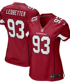 Jonathan Ledbetter Arizona Cardinals Womens Game Jersey - Cardinal Nfl - Robokeg