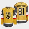 Jonathan Marchessault 81 Vegas Golden Knights Gold Jersey 2023 Home - Robokeg