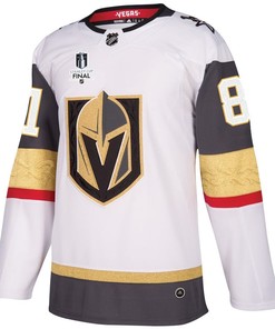 Jonathan Marchessault 81 Vegas Golden Knights Stanley Cup 2023 Final Patch Away Breakaway Men Jersey - White - Robokeg