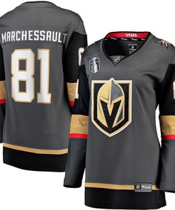 Jonathan Marchessault 81 Vegas Golden Knights Women's 2023 Stanley Cup Final Alternate Breakaway Player Jersey - Black - Robokeg