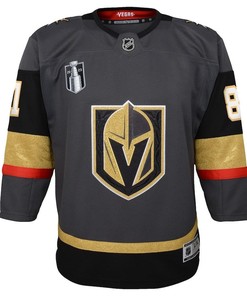 Jonathan Marchessault 81 Vegas Golden Knights Youth 2023 Stanley Cup Final Alternate Jersey - Black - Robokeg