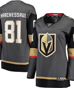 Jonathan Marchessault Vegas Golden Knights Women's Home Breakaway Player Jersey - Black - Robokeg