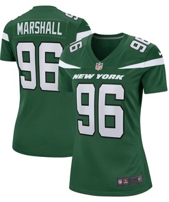 Jonathan Marshall New York Jets Womens Game Jersey - Gotham Green Nfl - Robokeg