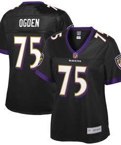 Jonathan Ogden Baltimore Ravens Nfl Pro Line Womens Retired Player Jersey - Black - Robokeg
