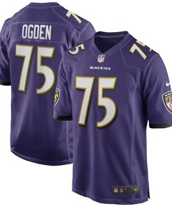 Jonathan Ogden Baltimore Ravens Nike Game Retired Player Jersey - Purple - Robokeg