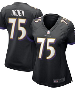 Jonathan Ogden Baltimore Ravens Womens Retired Player Jersey - Black Nfl - Robokeg
