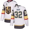 Jonathan Quick 32 Vegas Golden Knights Stanley Cup 2023 Champions Patch Away Breakaway Men Jersey - White - Robokeg
