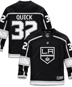 Jonathan Quick Los Angeles Kings Fanatics Branded Replica Player Jersey - Black Nhl - Robokeg