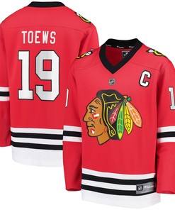 Jonathan Toews Chicago Blackhawks Fanatics Branded Replica Player Jersey Red Nhl - Robokeg