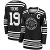Jonathan Toews Chicago Blackhawks Fanatics Branded Womens Alternate 2019/20 Premier Breakaway Player Jersey - Black Nhl - Robokeg