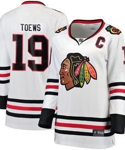 Jonathan Toews Chicago Blackhawks Fanatics Branded Womens Breakaway Player Jersey White Nhl - Robokeg