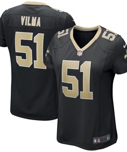 Jonathan Vilma New Orleans Saints Womens Game Retired Player Jersey - Black Nfl - Robokeg