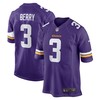Jordan Berry Minnesota Vikings Game Jersey - Purple Nfl - Robokeg