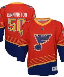 Jordan Binnington St. Louis Blues 2020/21 Special Edition Replica Player Jersey - Red Nhl - Robokeg