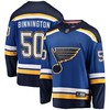 Jordan Binnington St. Louis Blues Fanatics Branded Home Premier Breakaway Player Jersey - Royal Nhl - Robokeg