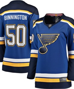 Jordan Binnington St. Louis Blues Fanatics Branded Womens Home Premier Breakaway Player Jersey - Royal Nhl - Robokeg