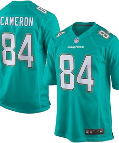 Jordan Cameron Miami Dolphins Nike Game Jersey - Aqua - Robokeg