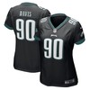 Jordan Davis Philadelphia Eagles Womens Player Game Jersey Black Nfl - Robokeg