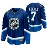 Jordan Eberle Kraken Blue 2022 All-Star 7 Jersey Western Conference Jersey - Robokeg