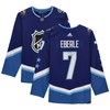 Jordan Eberle Seattle Kraken Autographed 2022 Nhl All-star Game Jersey - Blue - Robokeg