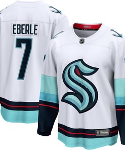 Jordan Eberle Seattle Kraken Fanatics Branded Away Premier Breakaway Player Jersey - White Nhl - Robokeg