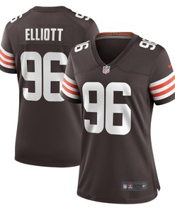 Jordan Elliott Cleveland Browns Womens Game Jersey - Brown Nfl - Robokeg