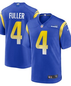 Jordan Fuller Los Angeles Rams Game Player Jersey - Royal Nfl - Robokeg